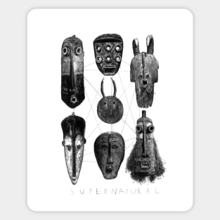 AFRICAN MASKS Sticker